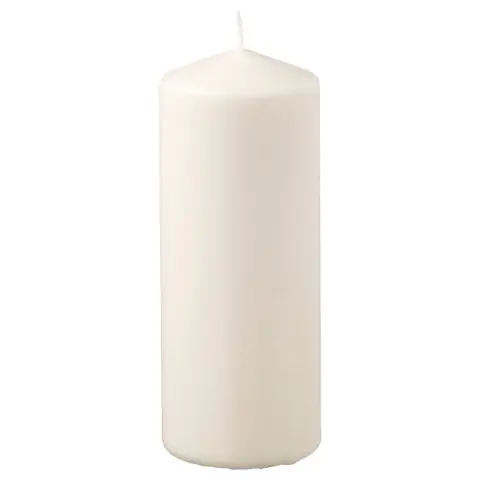 Блок-свеча «Ikea» Fenomen, без запаха, натуральная, 19 см