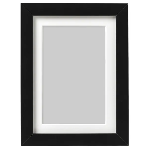 Рамка «Ikea» Ribba, черный, 13x18 см